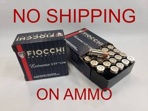 lot 404 image: Fiocchi Extrema XTP .45ACP 200gr Jacketed Hollow Point Ammo.  25 Rounds Per Box.  PRICE IS PER BOX - QUANTITY 2 - BID IS TIMES THE QUANTITY
