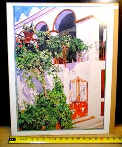 lot 11 image: 1993 FRONT GATE BY SPINDLER PRINT - MEASURES APPROX 19 X 24