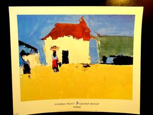 lot 32 image: Santiago by Sandra Pratt - MEASURES 15 X 18