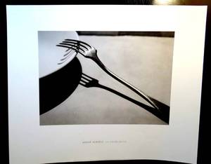 lot 54 image: ANDRE KERTESZ - La Fourchette Photo Print - 20 X 24