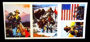 lot 80 image: NATHAN JONES BUFFALO SOLDIER PRINTS WITH BIO CARD