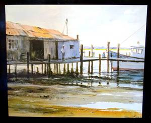 lot 89 image: RAY ELLIS BOOK PRINT  - 12 X 15