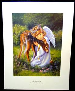 lot 104 image: IN HIS CARE IV CULTURES OF WOOD AND WATER - 14 X 18