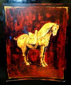 lot 140 image: BIG $ LOT - PAUL PANOSSIAN PRINT TITLED DYNASTY 1 - MEASURES 24 X 30 - CHECK COMPS