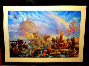 lot 147 image: BIG $ LOT - HAND SIGNED AND NUMBERED LIMITED EDITION THE CELEBRATION BY TOM DUBOIS 12500 (AVG PRICE $150-$250)