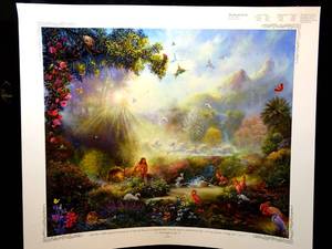 lot 150 image: BIG $ LOT - THE BREATH OF LIFE BY TOM DUBOIS - MEASURES 24 X 28