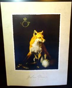 lot 155 image: REGAL GALINA PEROVA THE FOX PRINT - (2001) LARGE 26 X 34