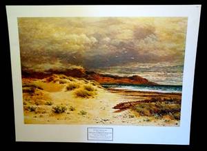 lot 165 image: Benjamin Williams Leader The Sandy Margin of the Beach NYGS Art Print 15 X 20