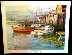 lot 172 image: Art Print James Milton Sessions Misty Morning - 16 X 20