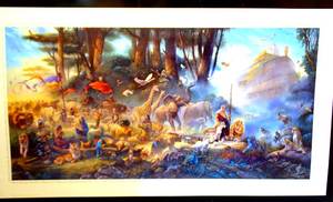 lot 194 image: BIG $ LOT - THE INVITATION HAND SIGNED AND NUMBERED BY THOMAS DUBOIS - APPROX 21 X 38