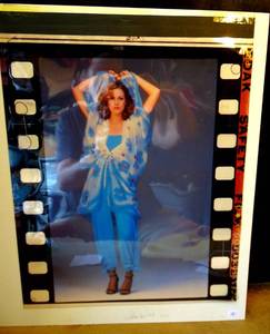 lot 96 image: ORIGIUNAL 4 PART COLOR SLICK OF FASHION MODEL