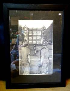 lot 244 image: ARTIST PROOF PENCIL SKETCHED SIGNED AND NUMBERED by BLAKE MILESON (1 OF 30) $$ - FRAMED UNDER GLASS - 17 X 22