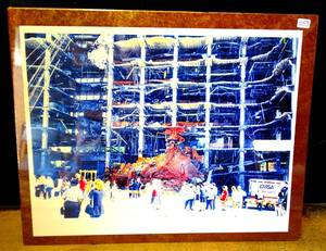 lot 253 image: OKLAHOMA CITY BOMBING PHOTO PRINT - 8.5 X 11