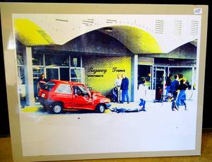 lot 258 image: OKLAHOMA CITY BOMBING PHOTO PRINT - 8.5 X 11