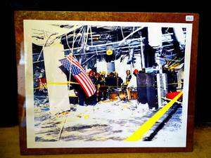 lot 262 image: OKLAHOMA CITY BOMBING PHOTO PRINT - 8.5 X 11
