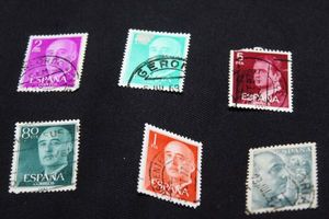 lot 28 image: Stamps 1930s and 1950s Postage Stamps from Spain