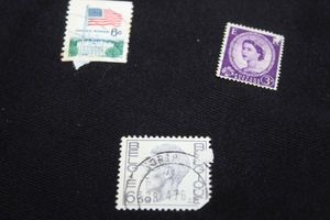 lot 44 image: Vintage Postage Stamps including Rare 1956 Queen Elizabeth II