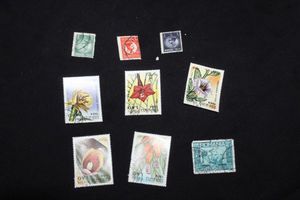 lot 101 image: Variety of Vintage Postal Stamps