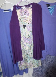 lot 125 image: Womens Plus Size Clothes Susan Graver, Lane Bryant,  Prescott New York,  XL 1816 Dresses and Skirts