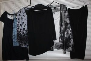 lot 147 image: Womens Plus Size Clothes Lane Bryant, Catherines,  Cato Sizes 1820 22
