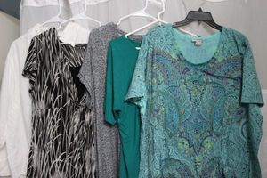 lot 158 image: Womens Plus Size Clothes Blouses, Catherines, Chicos and more Size 2xl