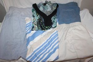lot 182 image: Womens Plus Size Clothes Blouses and pants,  2xl