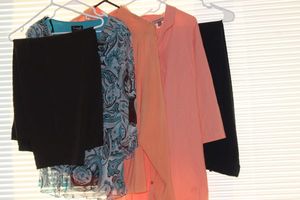 lot 183 image: Womens Plus Size Clothes Blouses and Pants size 20