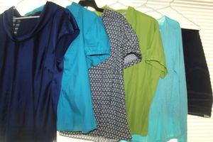lot 184 image: Womens Plus Size Clothes Blouses and Pants