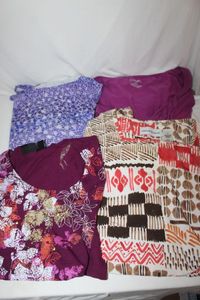 lot 185 image: Womens Plus Size Clothes Blouses, 2xl Cold Water Creek, Lane Bryant and more