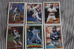 lot 134 image: Valued Collectable Baseball Cards as shown