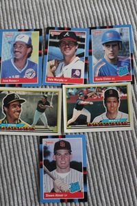lot 165 image: Valued Collectable Baseball Cards as shown