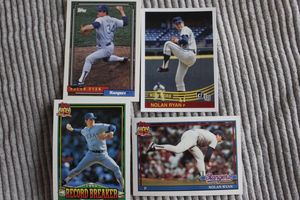 lot 178 image: Nolan Ryan Baseball Cards