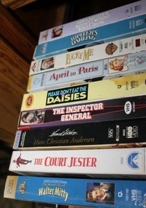 lot 34 image: Variety of VHS Movies