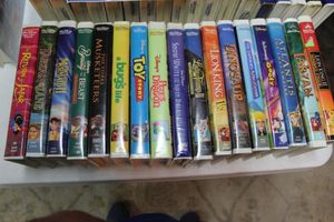 lot 57 image: Variety of VHS Childrens Movies