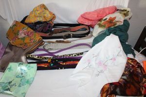 lot 206 image: Scarves and Belts