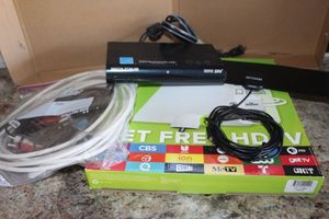 lot 241 image: Television Converter Box and Attennas