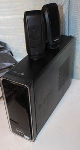 lot 273 image: Dell Inspiron Tower and Logitech Speakers