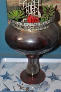 lot 278 image: Silver Colored Decroative Dish