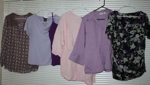 lot 310 image: Womens Large and XL Clothing