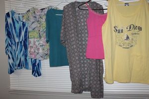 lot 311 image: Womens Large and XL Clothing