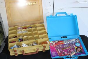 lot 316 image: Two Boxes of Bead Craft