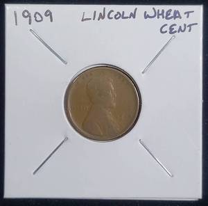 lot 175 image: 1909 Lincoln Wheat Cent