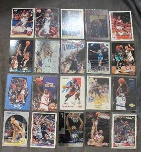 lot 29 image: Twenty Random Basketball Trading Cards