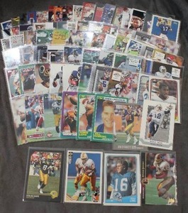 lot 51 image: Large Football Trading Card Lot