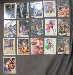 lot 80 image: Pacers and Hawks Basketball Trading Card Lot