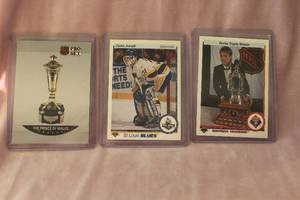lot 137 image: 3 Pro NHL Hockey Trading Cards Including Curtis Joseph CU-JO