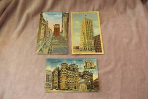 lot 73 image: Three Vintage Unused Dallas Texas Postcards