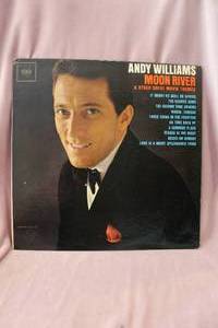lot 148 image: Andy Williams Moon River 78 RPM 12 inch Vinyl Record with Cover