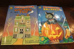 lot 89 image: Two Unused Vintage Halloween Coloring Books From 1993 and 1994