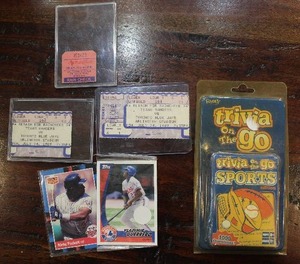 lot 48 image: Random Misc. Baseball Lot Including Kirby Puckett Basebal Trading Card